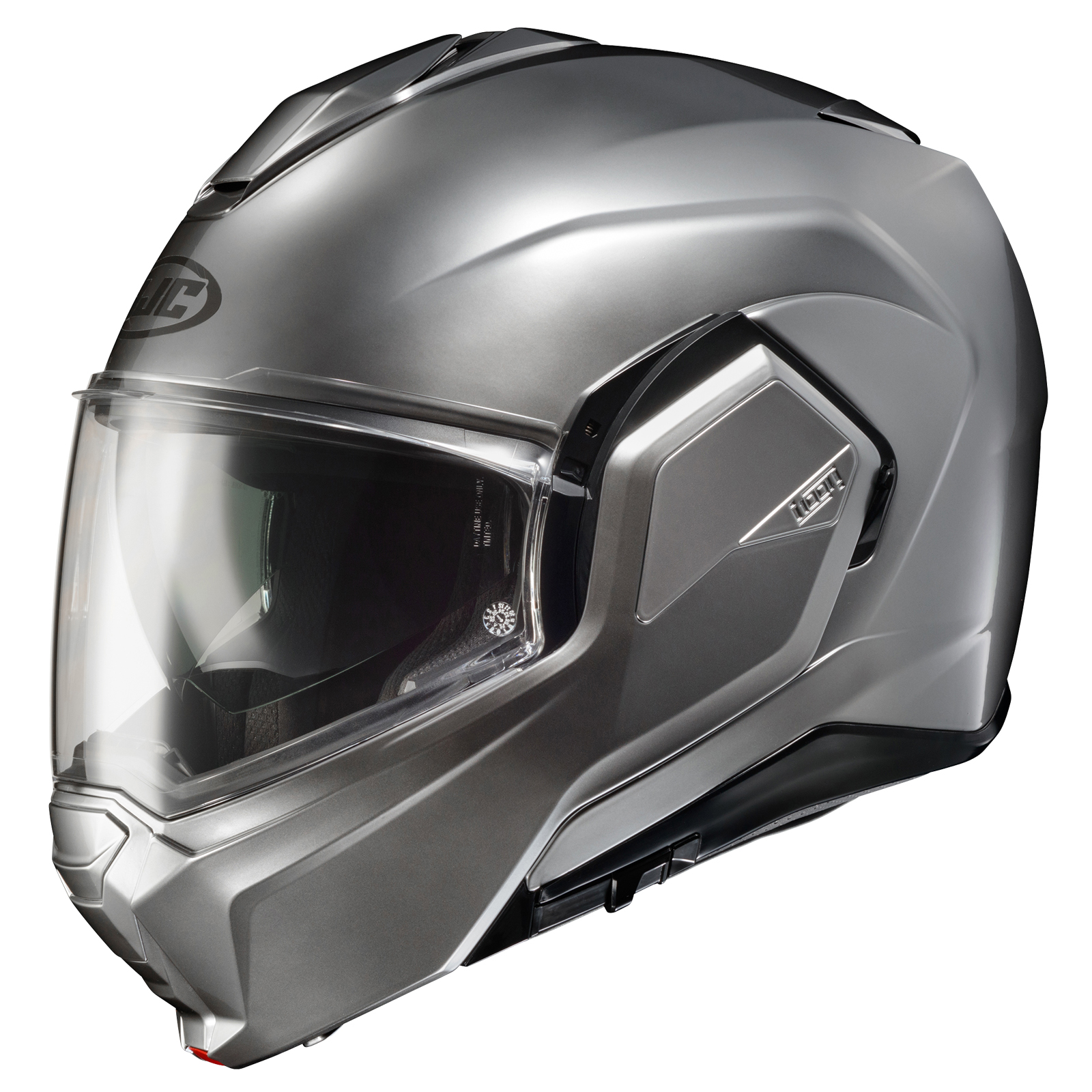 Hjc Helmets i100 Solid Helmet (Large, Hyper Silver)