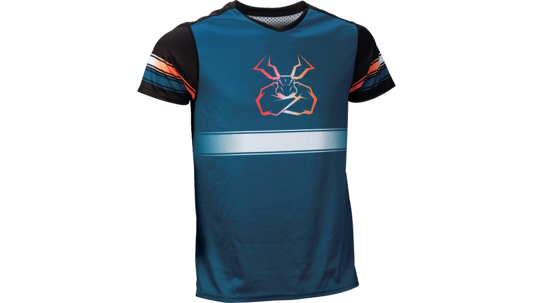 Moose Offroad Mountain Bike Jersey (Large, Blue/Orange)